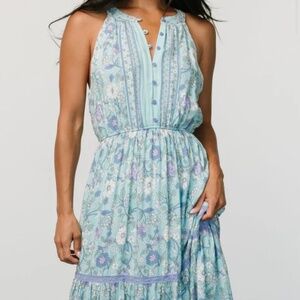 Baltic Born Meline Button Front Maxi Dress XL